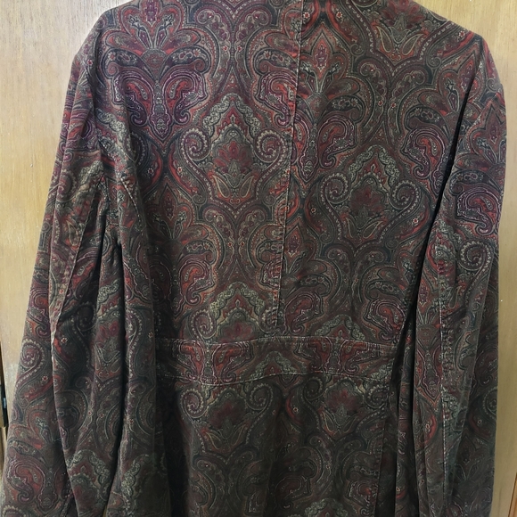 Cozy corduroy jacket. Size 3X - Picture 5 of 5